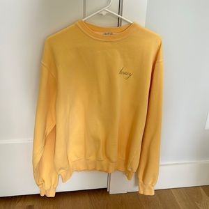Yellow honey sweatshirt